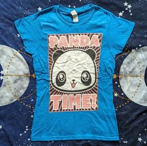 🎉BOGO FREE🎉 Wellcoda Apparel Panda Time Graphic T-shirt 🐼